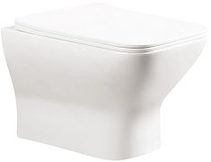 Ceruttispa Унитаз подвесной Ellero Aria PP CT10481 белый