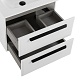 Cezares Тумба с раковиной Eco Cer-N 60 bianco lucido CZR-8095-60 ручки чёрные – картинка-9