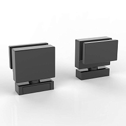 Black&White Душевой уголок Stellar Wind S877 Black 90x90 – фотография-3