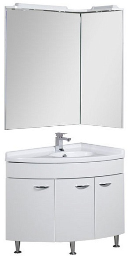 Aquanet Мебель для ванной "Корнер II 89 Close" R (161298) – фото-1