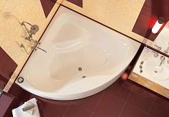 Alpen Акриловая ванна Indiana 140х140  – фотография-2