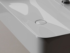 Ceramicanova Раковина Aura 81/47 CN2006 белая – фотография-2