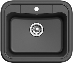 Ewigstein Мойка кухонная Antik 60 антрацит – фотография-3