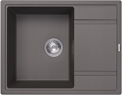 Florentina Мойка кухонная Эстель 650 серый шелк – фотография-1