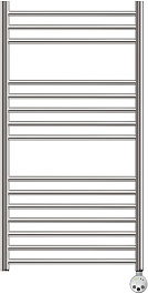 Point Полотенцесушитель электрический П15 500x1000 PN10150SE хром – фотография-2