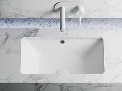 Ceramicanova Мебельная раковина Element 55 CN6045 белая – фотография-4