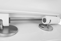 Azario Унитаз-компакт Corsa AZ-2062T безободковый с бачком с сиденьем микролифт белый – фотография-11