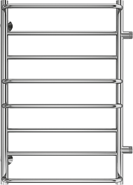 Terminus Полотенцесушитель водяной Евромикс П8 500x800 БП500 хром – фотография-1
