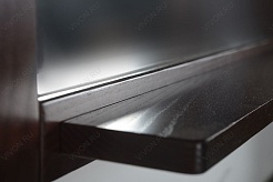 ASB-Woodline Зеркало для ванной Флоренция Квадро 80 бук тироль, массив ясеня – фотография-4