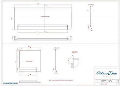 Astra-Form Экран фронтальный для ванн Х-Форм 170 – фотография-3