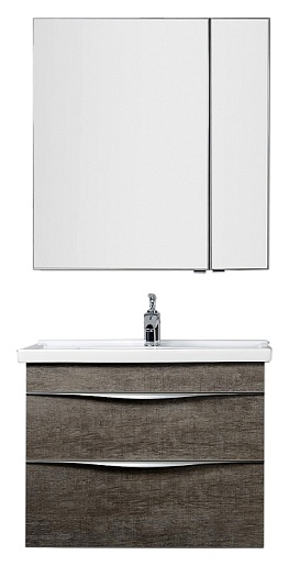 Aquanet Мебель для ванной "Эвора 80" дуб антик – фото-1