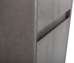 BelBagno Пенал для ванной Kraft 33/160 L Cemento Grigio – фотография-7