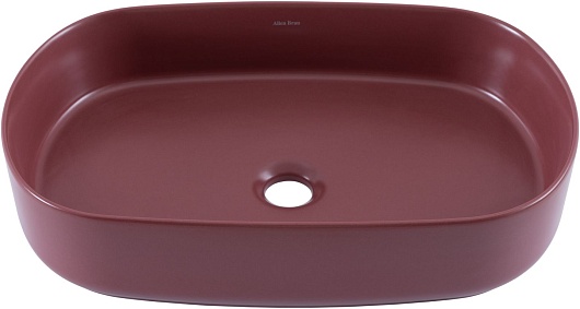 Allen Brau Мебельная накладная раковина Fantasy 55 4.11022.BD бордо – картинка-3