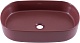 Allen Brau Мебельная накладная раковина Fantasy 55 4.11022.BD бордо – картинка-7