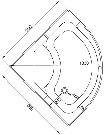 DTO Душевая кабина B90S – фотография-19