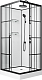 Niagara Душевая кабина Standart 90x90 R черная – картинка-13