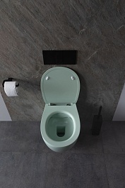 Allen Brau Чаша подвесного унитаза Fantasy 4.11004.MT мятный – фотография-11