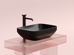 Ceramicanova Мебельная раковина Element 50 CN6055MB чёрный матовый – фотография-4