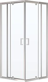 RGW Душевой уголок Passage PA-030 80x80 профиль хром стекло прозрачное – фотография-1