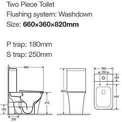 Ceruttispa Унитаз-компакт Nivolet CT8457 – фотография-7