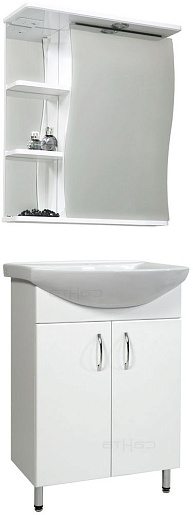 СанТа Мебель для ванной Грация Волна 60 R свет – фото-1