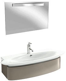 Jacob Delafon Мебель для ванной "Presquile 130-1" титан – фотография-1