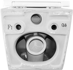 Azario Унитаз подвесной Mona AZ-0057 безободковый белый – фотография-15