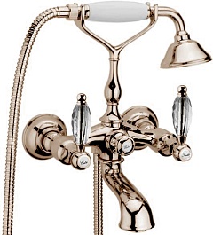 Webert Смеситель Alexandra AL720201065 бронза, для ванны с душем – фотография-1