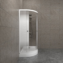 Triton Душевой уголок Коралл Лайт А правый 120/80 Щ0000068950 – фотография-5