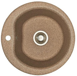 Акватон Кухонная мойка Мида терракот – фотография-1