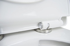 Azario Унитаз-компакт Fretta AZ-1223 безободковый с бачком с сиденьем микролифт белый – фотография-13