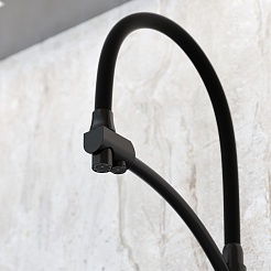 Sancos Смеситель для кухни Eri SC4001MB матовый черный – фотография-2