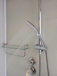 Frank Душевая кабина F412R M White б/к – фотография-7