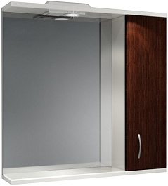 Какса-а Зеркальный шкаф Венге 70 R – фотография-1