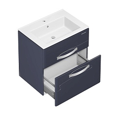  Тумба с раковиной Nota 65 серая – фотография-7