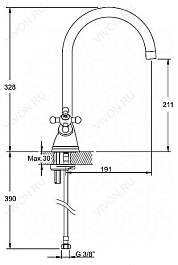 Vitra Смеситель Assos A41210EXP – фотография-2