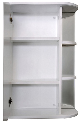 СанТа Мебель для ванной Сити Волна 60 L с ящиками – фотография-4