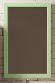 Opadiris Зеркало для ванной Омега 55 фисташковый – фотография-1