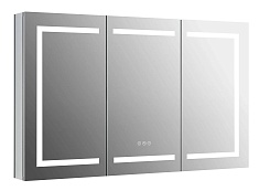 Aquatek Зеркало-шкаф 120 AQ7124-MLC с круговой подсветкой