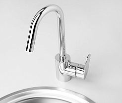 WasserKRAFT Смеситель для кухни "Donau 5347" – фотография-3