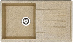 Акватон Кухонная мойка Верона песочный – фотография-1