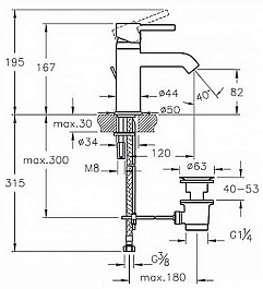 Vitra Смеситель Minimax S A41986EXP – фотография-2