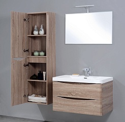 BelBagno Пенал для ванной ANCONA-N 1500 R Rovere Bianco – фотография-2