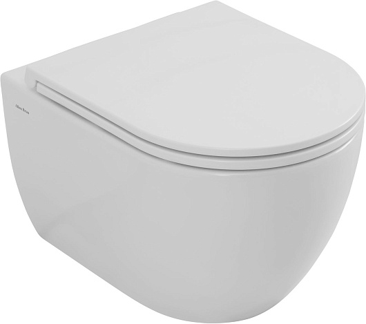 Allen Brau Чаша подвесного унитаза Priority 4.31009.20 белый глянец – фото-1