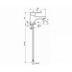 Vidima Смеситель для раковины Logik BA275AA – фотография-2