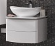Velvex Тумба под раковину Luna 60 подвесная белая – картинка-13