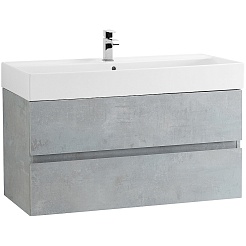 BelBagno Тумба с раковиной Molveno-46 80 подвесная beton – фотография-1