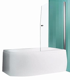 Roltechnik Шторка для ванной SWING/850 silver – фотография-1