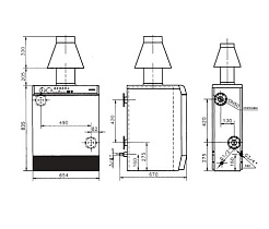 Bosch Напольный газовый котел Gaz 2000 FN 50 HN – фотография-2