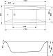 Cersanit Акриловая ванна Virgo 180x80 ультра белая – фотография-12